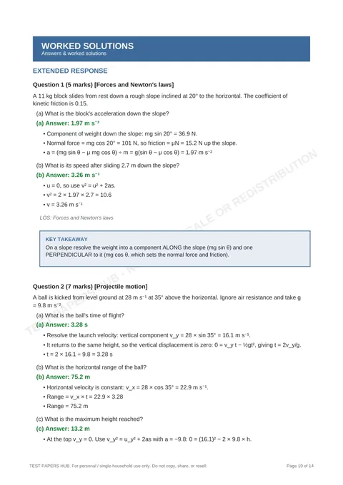 Solutions preview