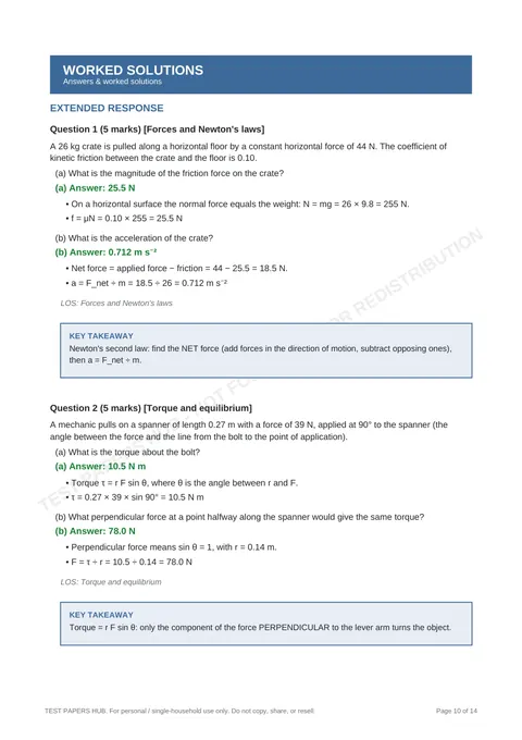 Solutions preview