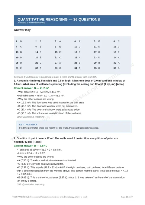 Solutions preview