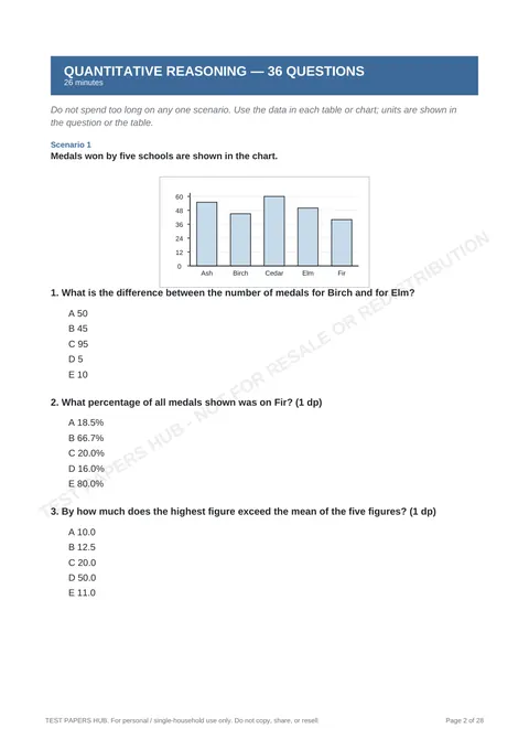 Questions preview