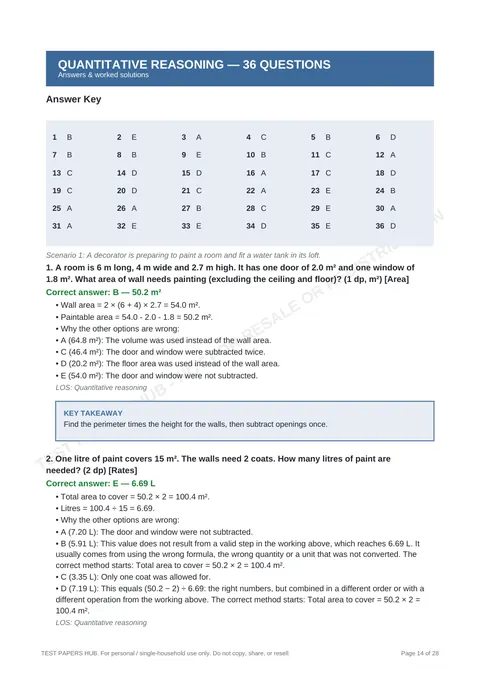 Solutions preview