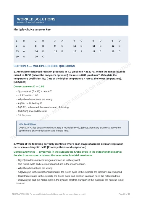 Solutions preview