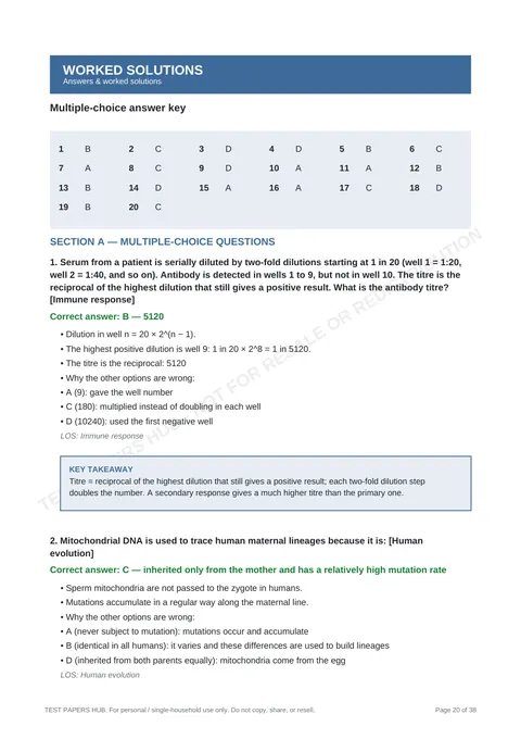 Solutions preview