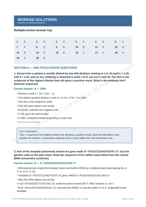 Solutions preview