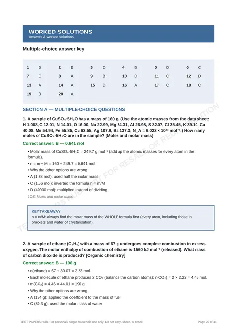 Solutions preview