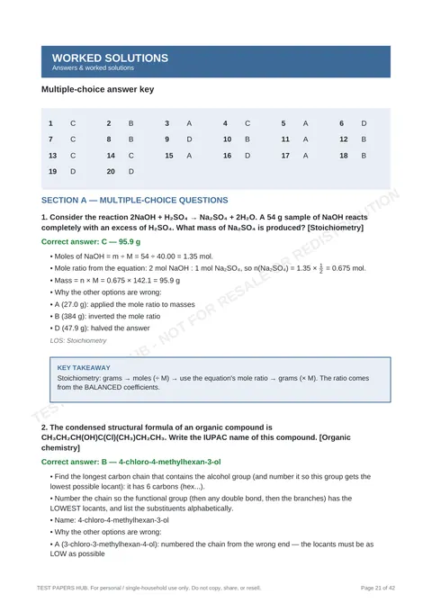 Solutions preview