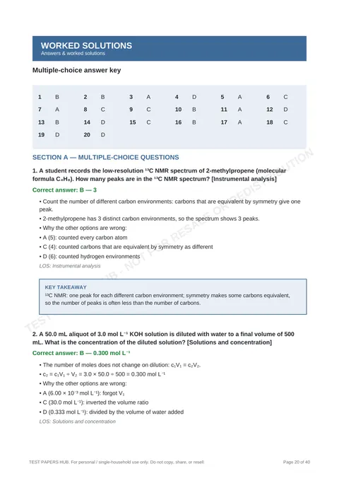 Solutions preview