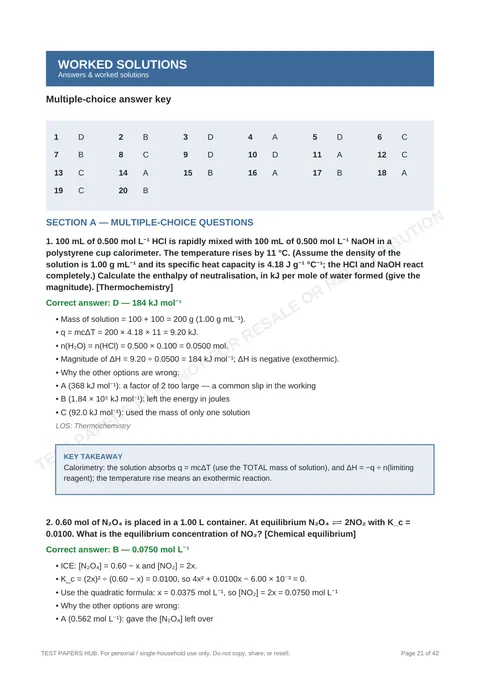 Solutions preview