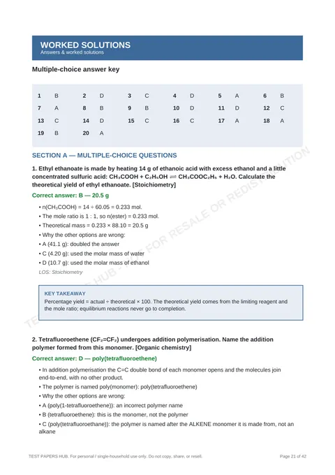 Solutions preview