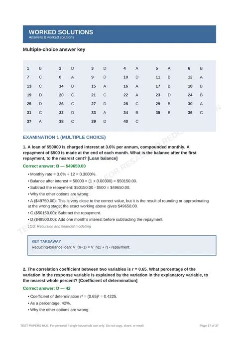 Solutions preview