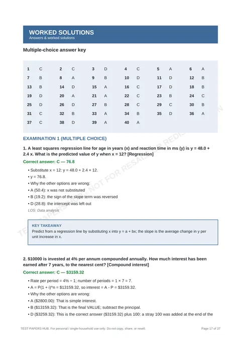 Solutions preview