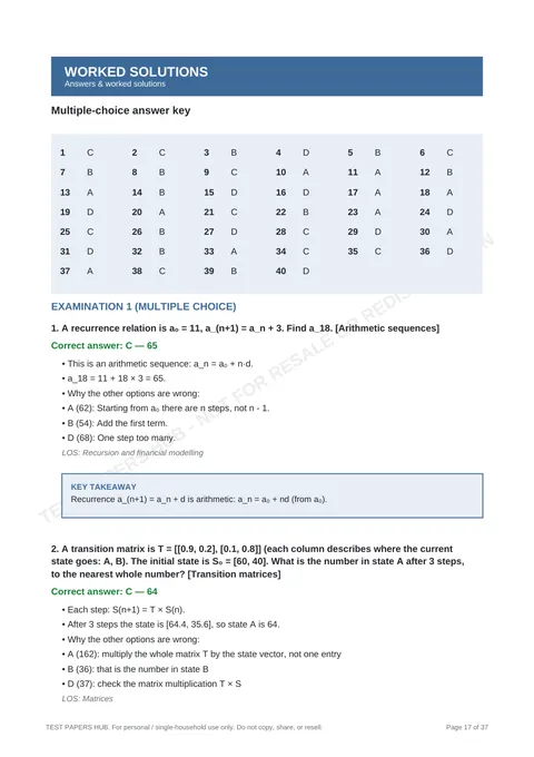 Solutions preview