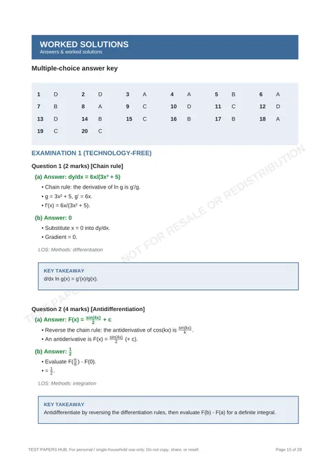 Solutions preview