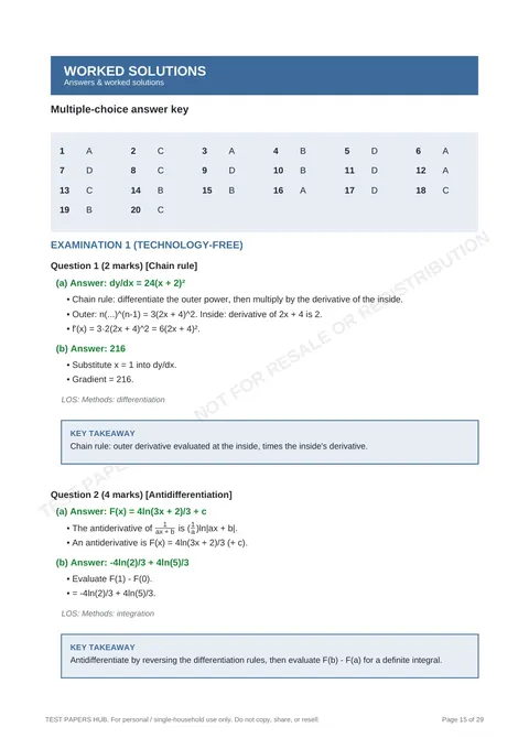 Solutions preview