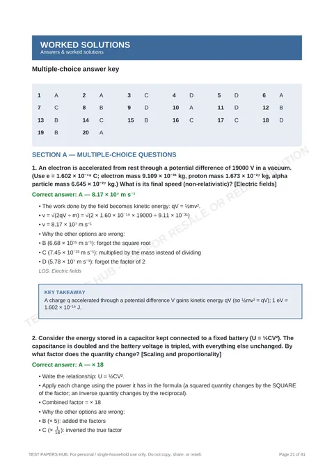 Solutions preview