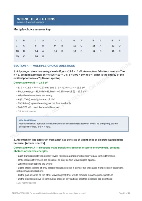 Solutions preview