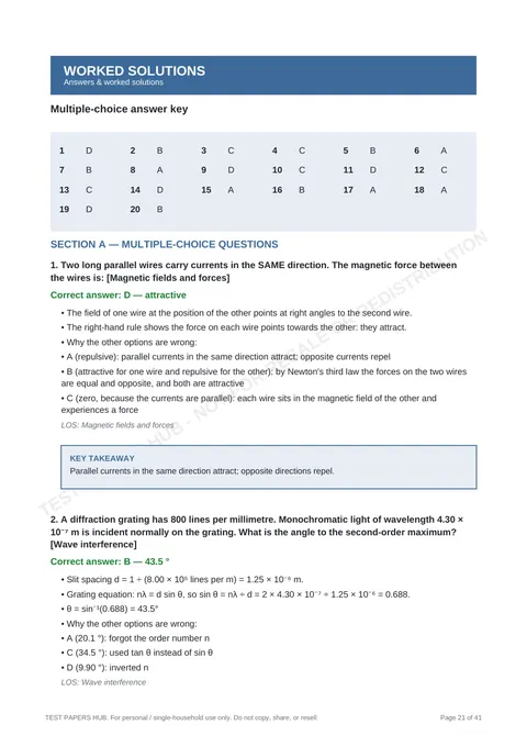 Solutions preview