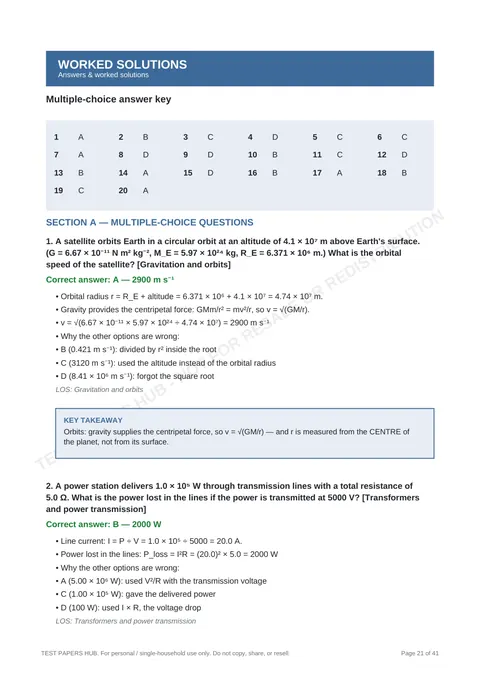 Solutions preview