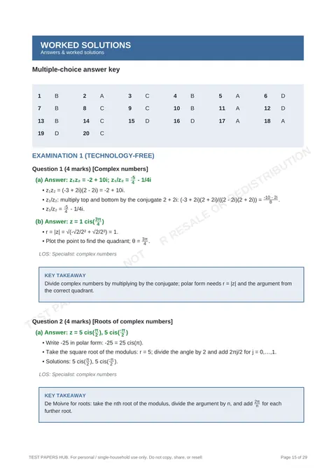Solutions preview